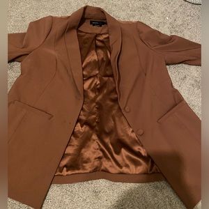 Torrid Studio Brown Blazer
